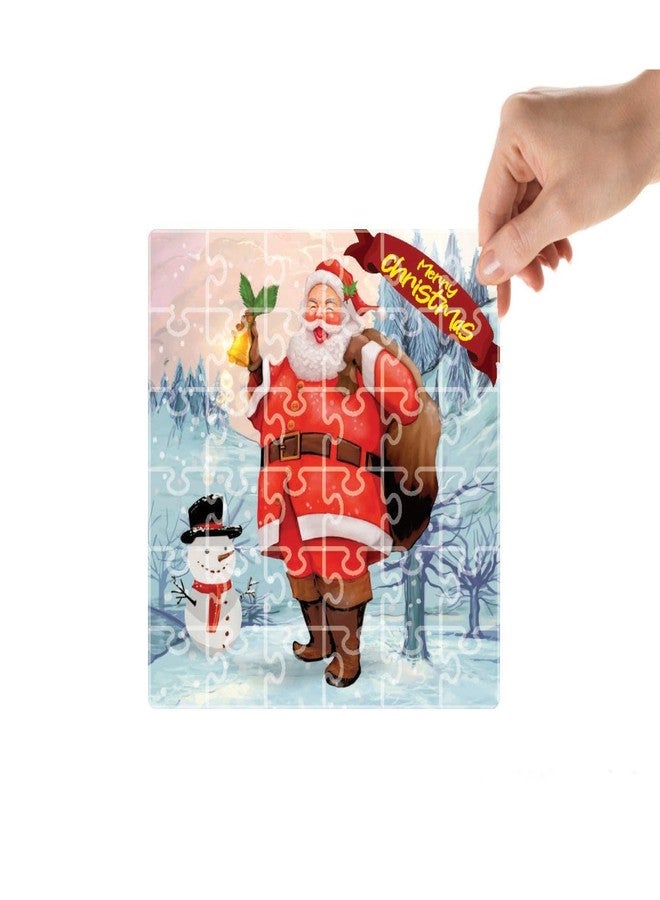 Mittimate Christmas Jigsaw Puzzle Game I 36 Pieces Puzzle Toy I Creative Activity, Travel Game, Christmas Gift for Boys & Girls Ages 4, 5, 6, 7, 8, 9 - Image 1